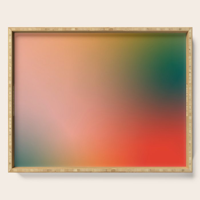 16 Burning Romance Ombre Gradient by Valourine 240816 Serving Tray