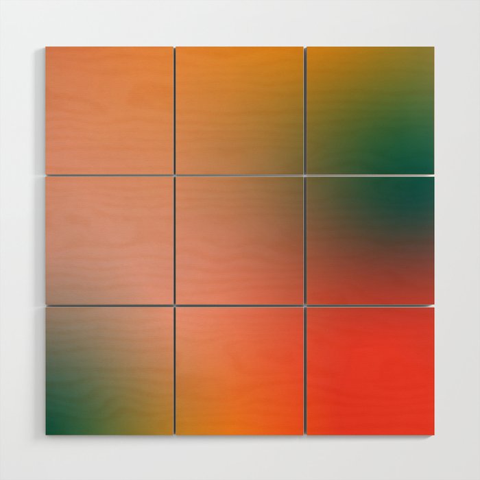 16 Burning Romance Ombre Gradient by Valourine 240816 Wood Wall Art