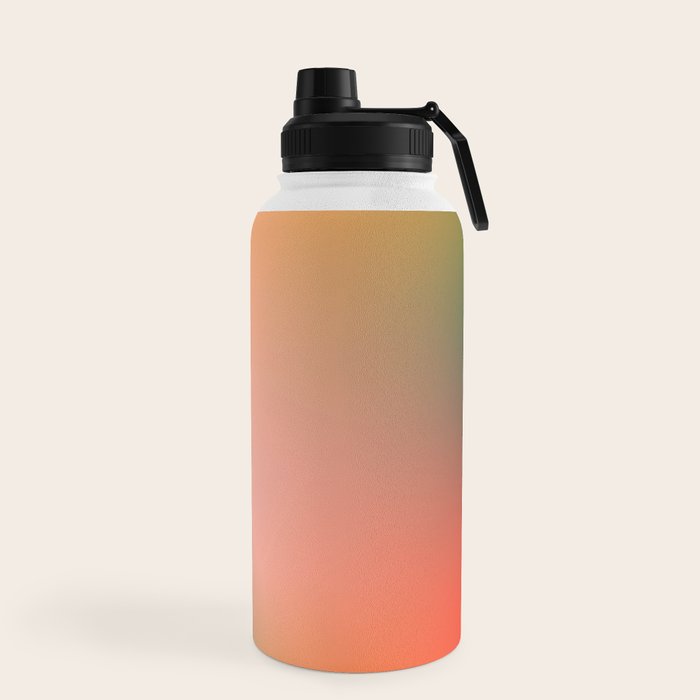 16 Burning Romance Ombre Gradient by Valourine 240816 Water Bottle