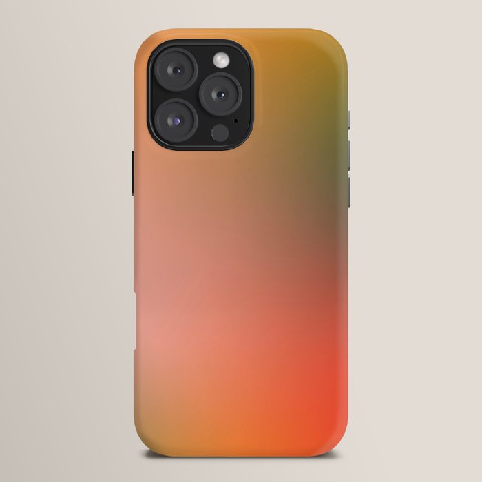 16 Burning Romance Ombre Gradient by Valourine 240816 iPhone Case