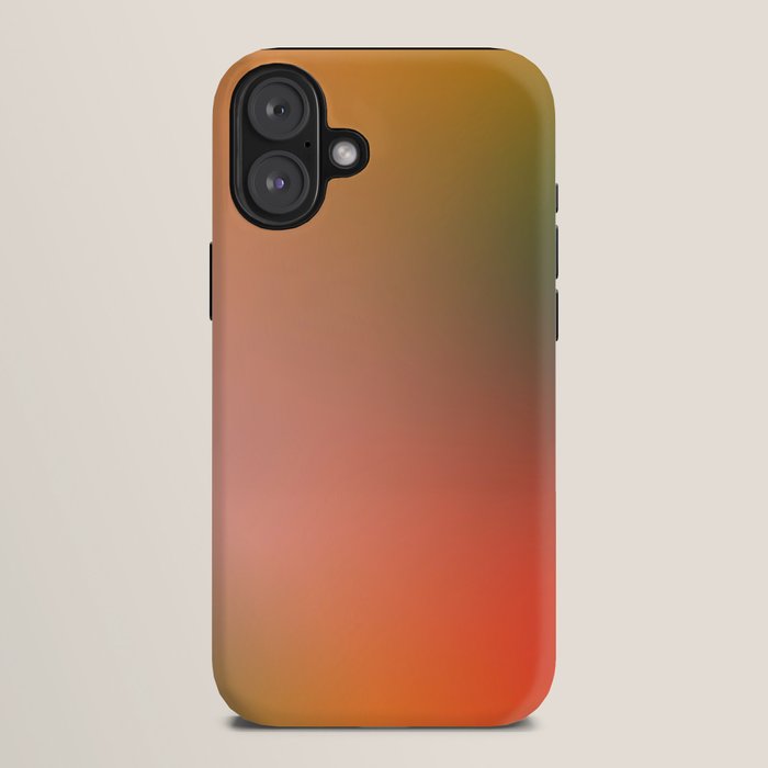 16 Burning Romance Ombre Gradient by Valourine 240816 iPhone Case
