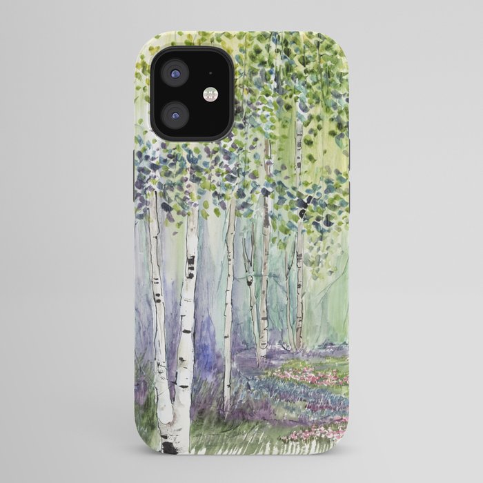 4 season watercolor collection - spring iPhone Case