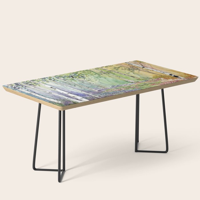 4 season watercolor collection - spring Coffee Table