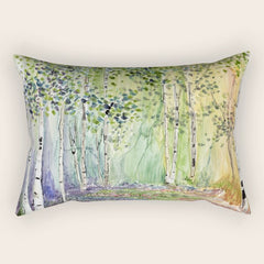 4 season watercolor collection - spring Rectangular Pillow