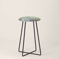 4 season watercolor collection - spring Stool