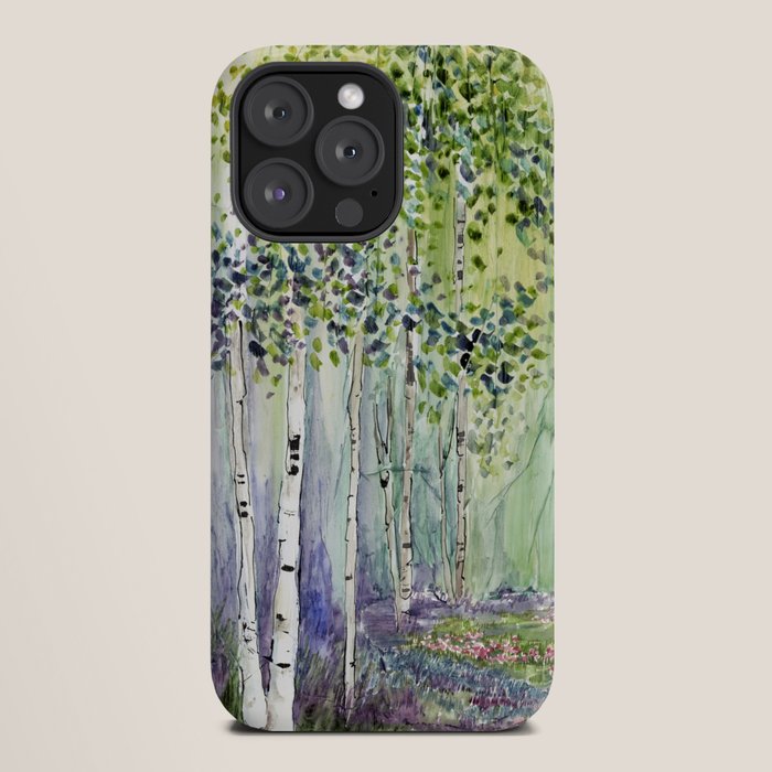 4 season watercolor collection - spring iPhone Case