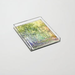 4 season watercolor collection - spring Acrylic Tray