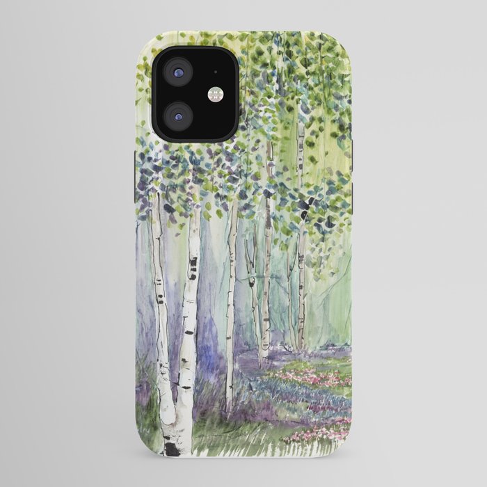 4 season watercolor collection - spring iPhone Case