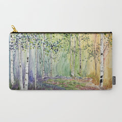 4 season watercolor collection - spring Carry All Pouch