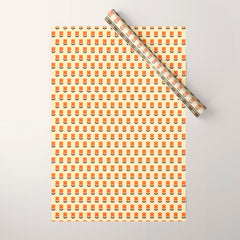 70s Flower Pattern #2 Wrapping Paper
