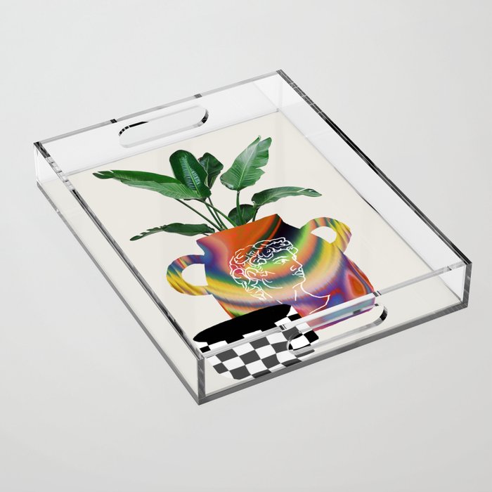 A house plant / Still life Acrylic Tray