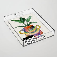A house plant / Still life Acrylic Tray
