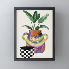 A house plant / Still life Mini Art Print