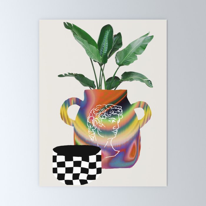 A house plant / Still life Mini Art Print