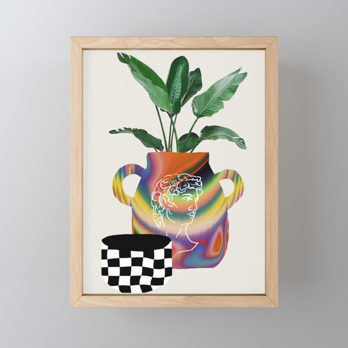 A house plant / Still life Mini Art Print