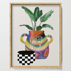 A house plant / Still life Serving Tray
