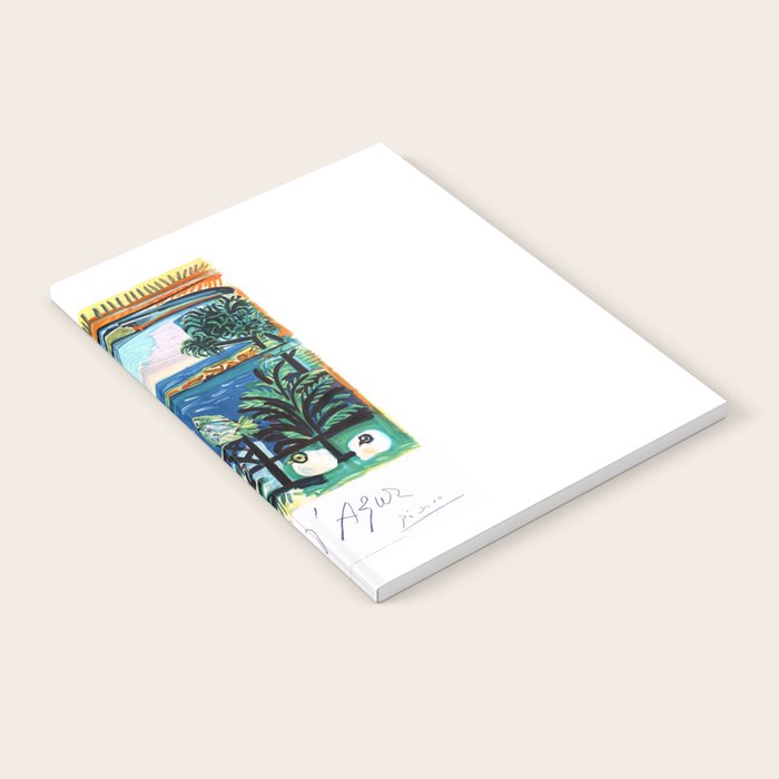 1962 Picasso COTE D'AZUR French Riviera Travel Poster Notebook