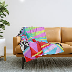 90s Girl Skipper Doll <3 Throw Blanket