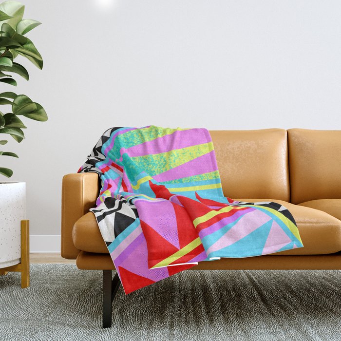 90s Girl Skipper Doll <3 Throw Blanket