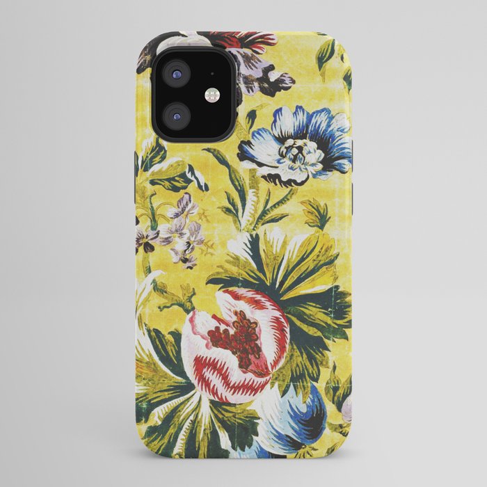 18th Century English Floral Print iPhone Case