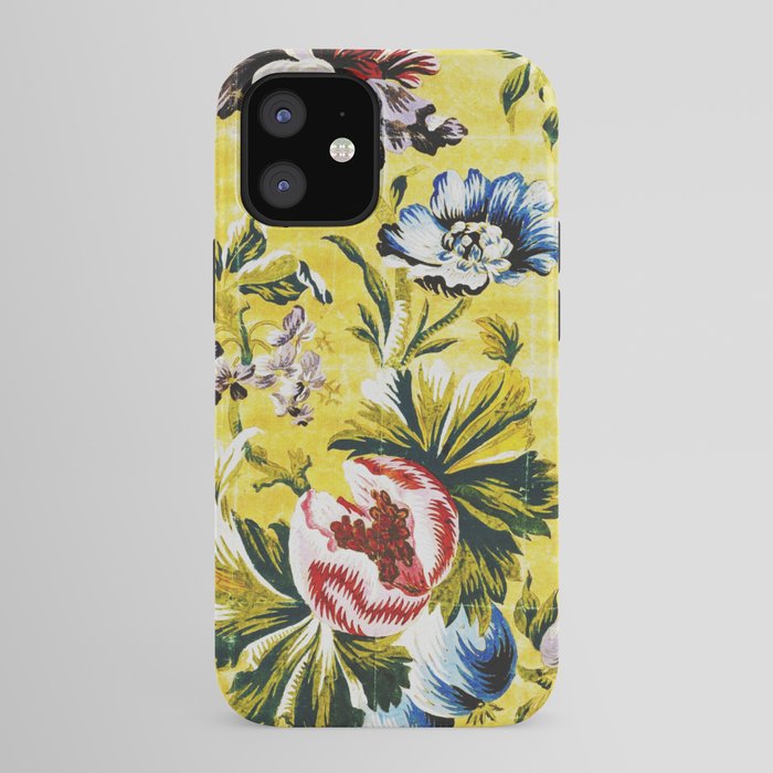 18th Century English Floral Print iPhone Case