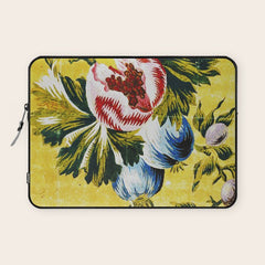 18th Century English Floral Print Laptop Sleeve