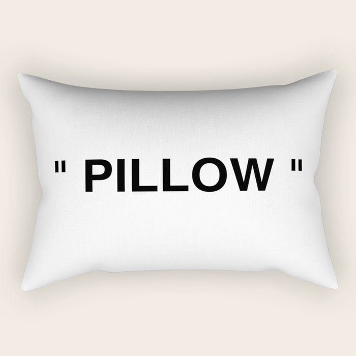 " Art " Rectangular Pillow