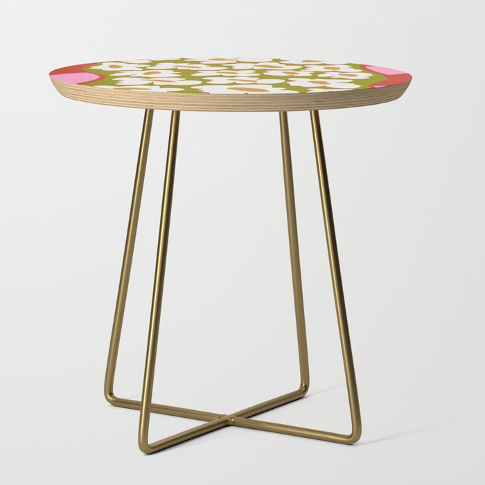 70's retro Bloom Side Table