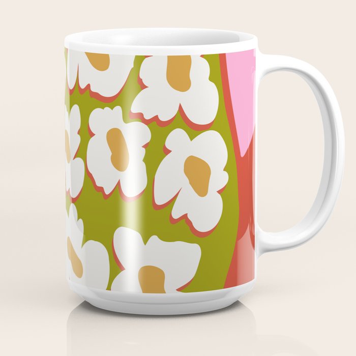 70's retro Bloom Coffee Mug