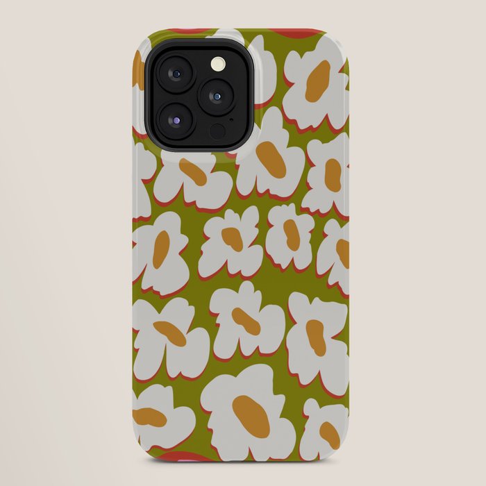 70's retro Bloom iPhone Case