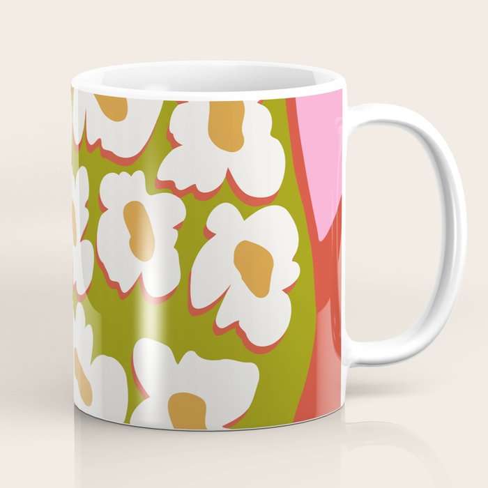 70's retro Bloom Coffee Mug