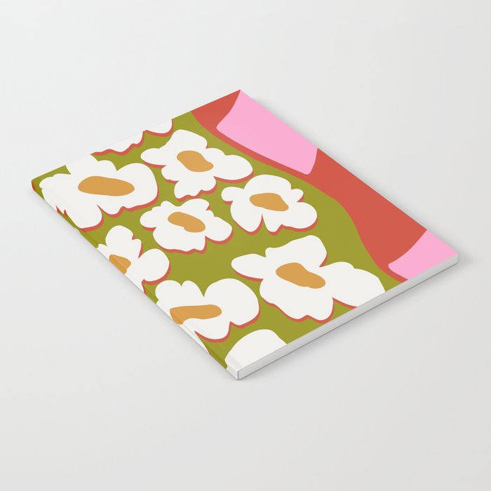 70's retro Bloom Notebook