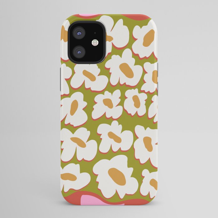 70's retro Bloom iPhone Case