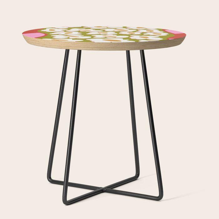 70's retro Bloom Side Table