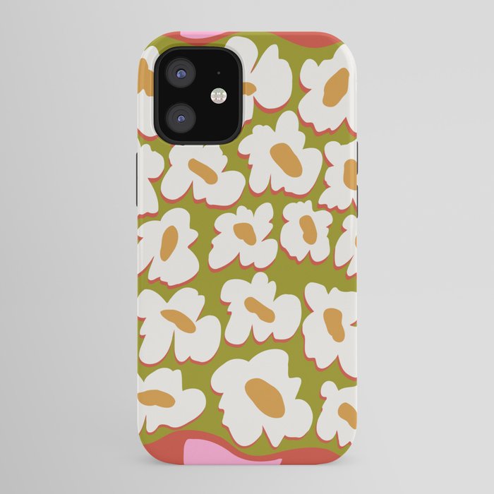 70's retro Bloom iPhone Case