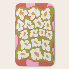 70's retro Bloom Bath Mat