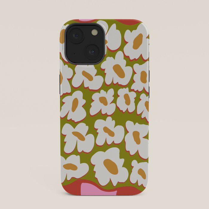 70's retro Bloom iPhone Case
