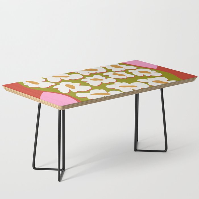 70's retro Bloom Coffee Table