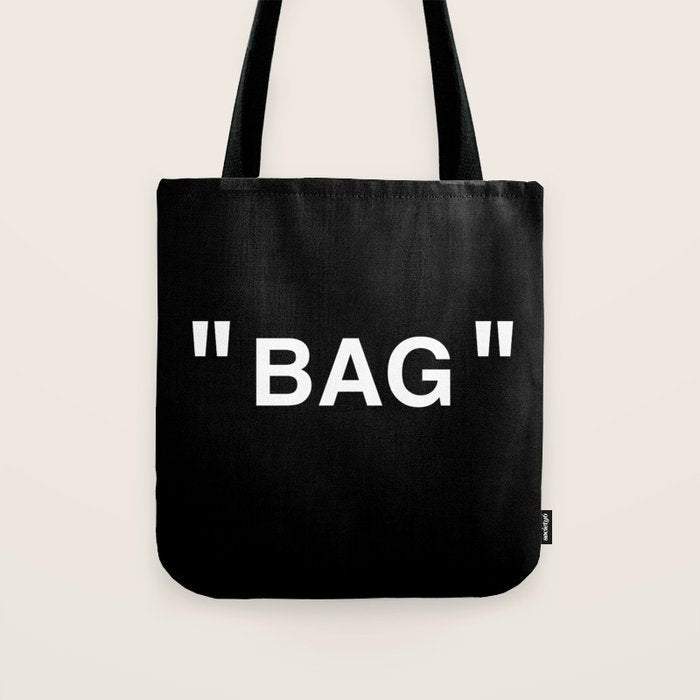 " Art " (Negative) Tote Bag