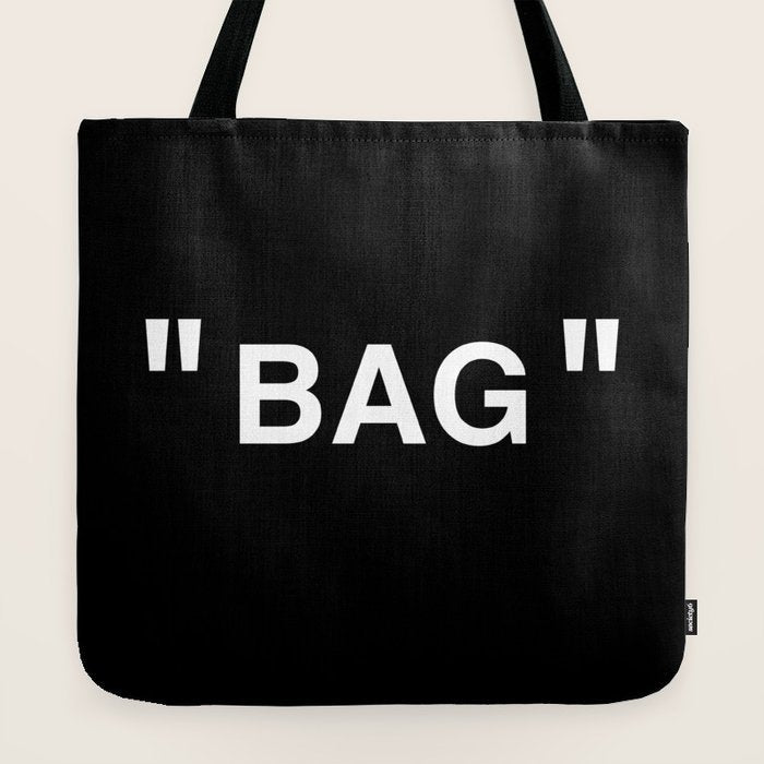 " Art " (Negative) Tote Bag