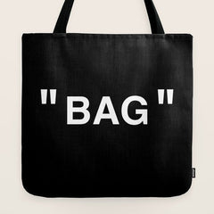 " Art " (Negative) Tote Bag