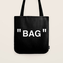 " Art " (Negative) Tote Bag