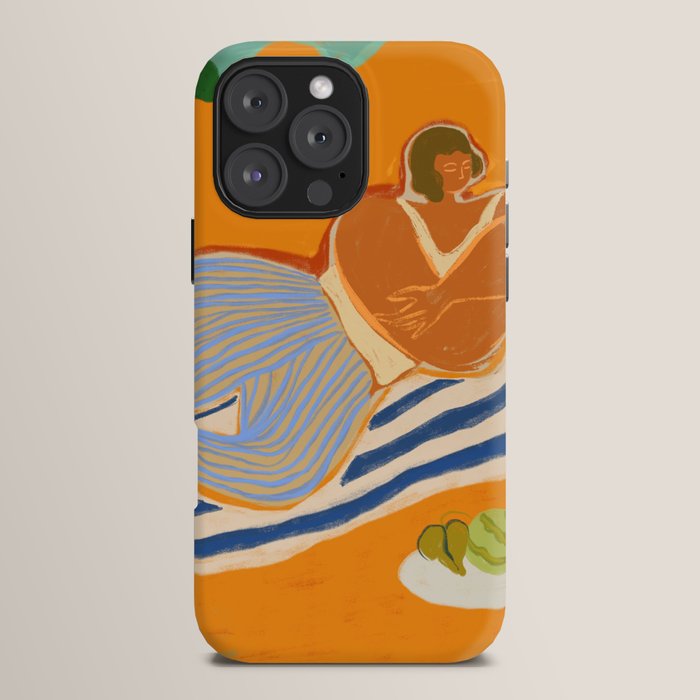 A Day At The Beach iPhone Case
