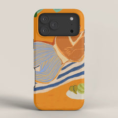 A Day At The Beach iPhone Case
