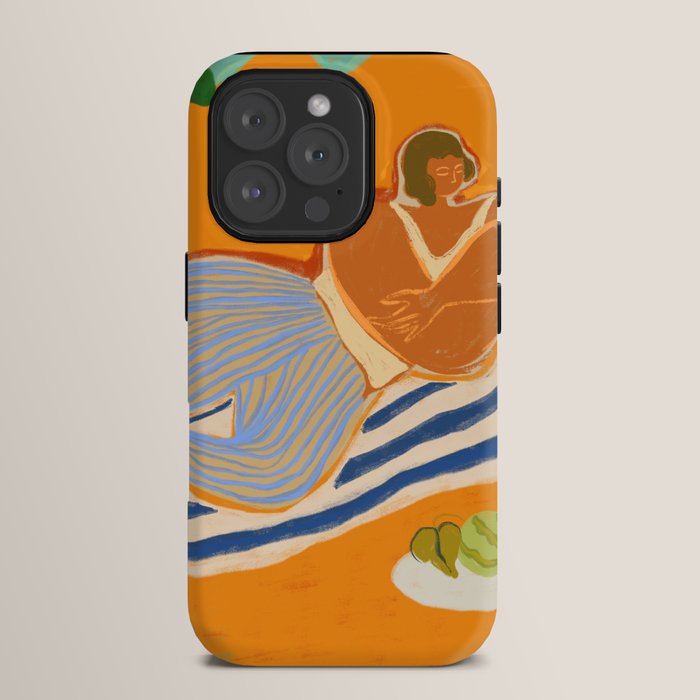 A Day At The Beach iPhone Case