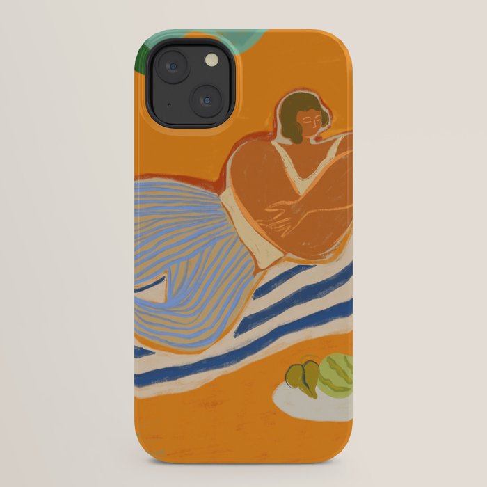 A Day At The Beach iPhone Case