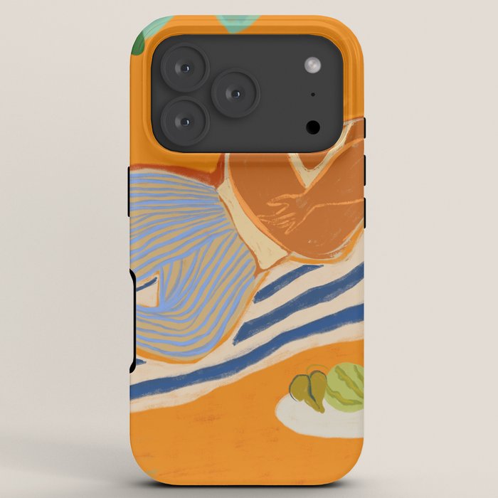 A Day At The Beach iPhone Case
