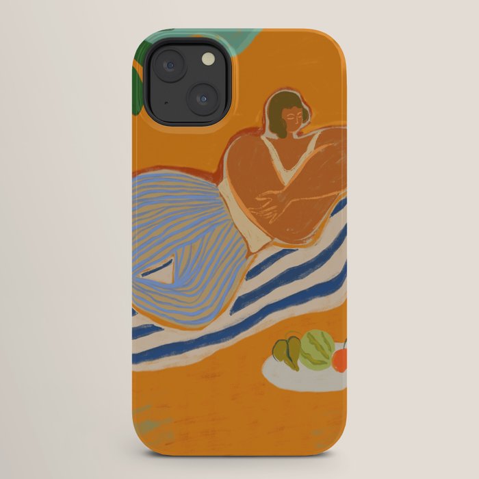 A Day At The Beach iPhone Case