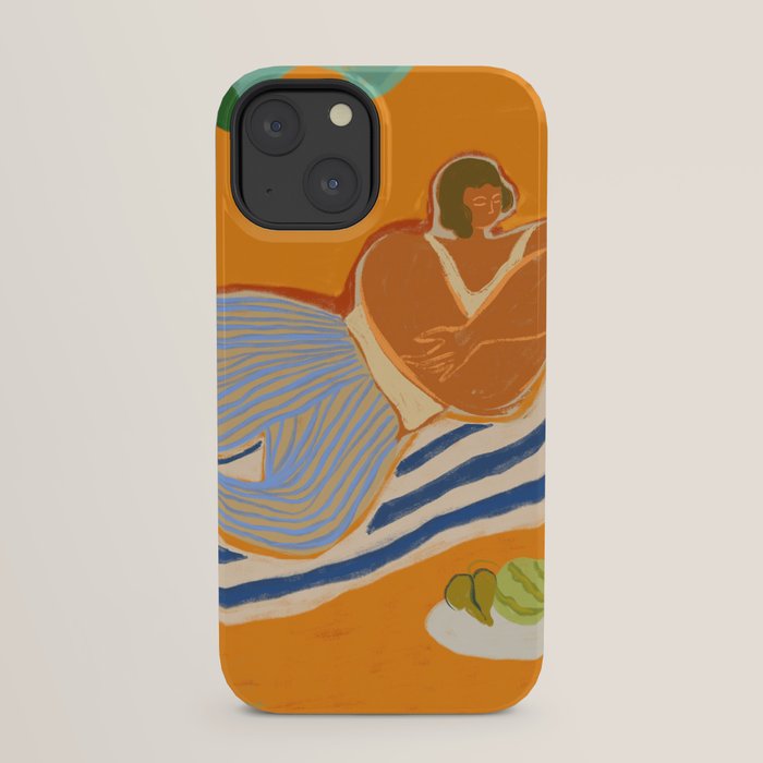 A Day At The Beach iPhone Case