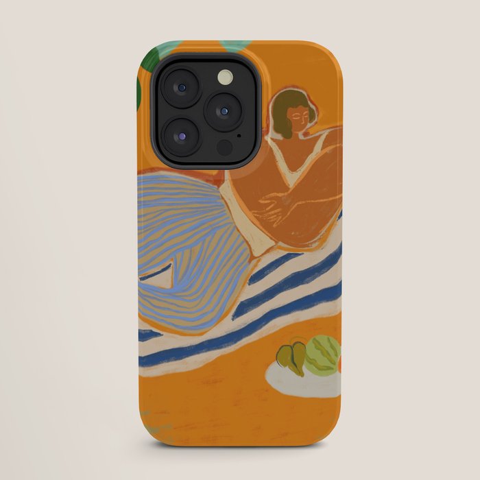 A Day At The Beach iPhone Case